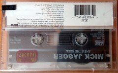 MICK JAGGER - SHE'S THE BOSS CASSETTE MADE IN TURKEY ''NEW''