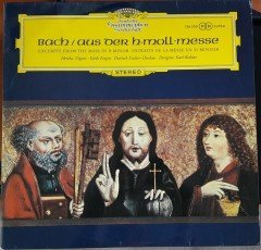 BACH: AUS DER H-MOLL MESSE (MASS IN B MINOR), DIETRICH FISCHER-DIESKAU, KARL RICHTER - LP 2.EL