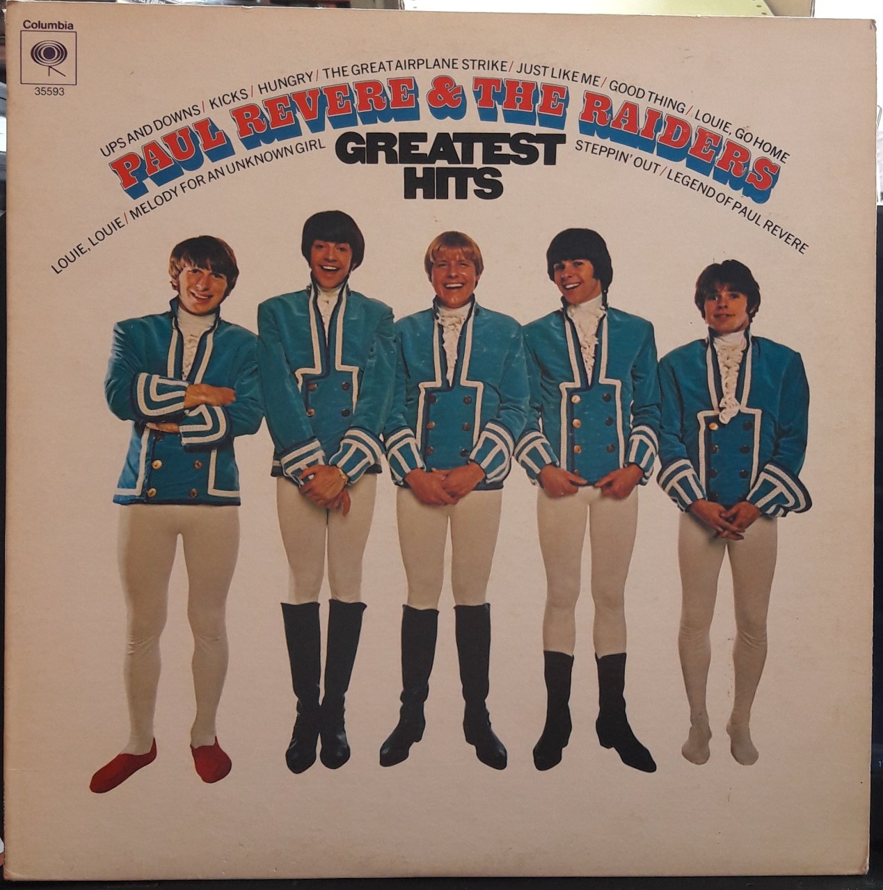 PAUL REVERE & THE RAIDERS - GREATEST HITS - PLAK 2.EL