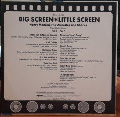 HENRY MANCINI - BIG SCREEN/LITTLE SCREEN - PLAK 2.EL