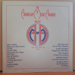 AMERICAN MUSIC AWARDS PRESENT TEN TOP HITS OF 1974 - LP PLAK 2.EL