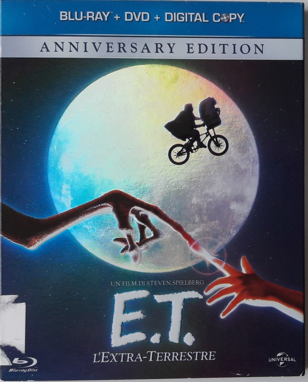 E.T. THE EXTRA-TERRESTRIAL - STEVEN SPIELBERG - BLU-RAY+DVD 2.EL