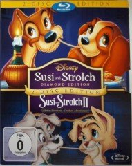 SUSI UND STROLCH + SUSI UND STROLCH II - BOXSET DISNEY - 2BLU-RAY 2.EL