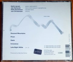 KEITH JARRETT - PERSONAL MOUNTAINS (1989) - CD ECM 2.EL
