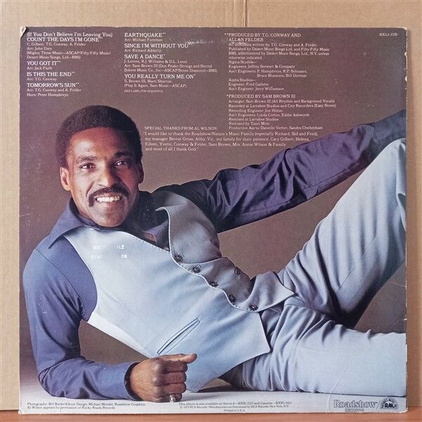 AL WILSON – COUNT THE DAYS (1979) - LP 2.EL PLAK