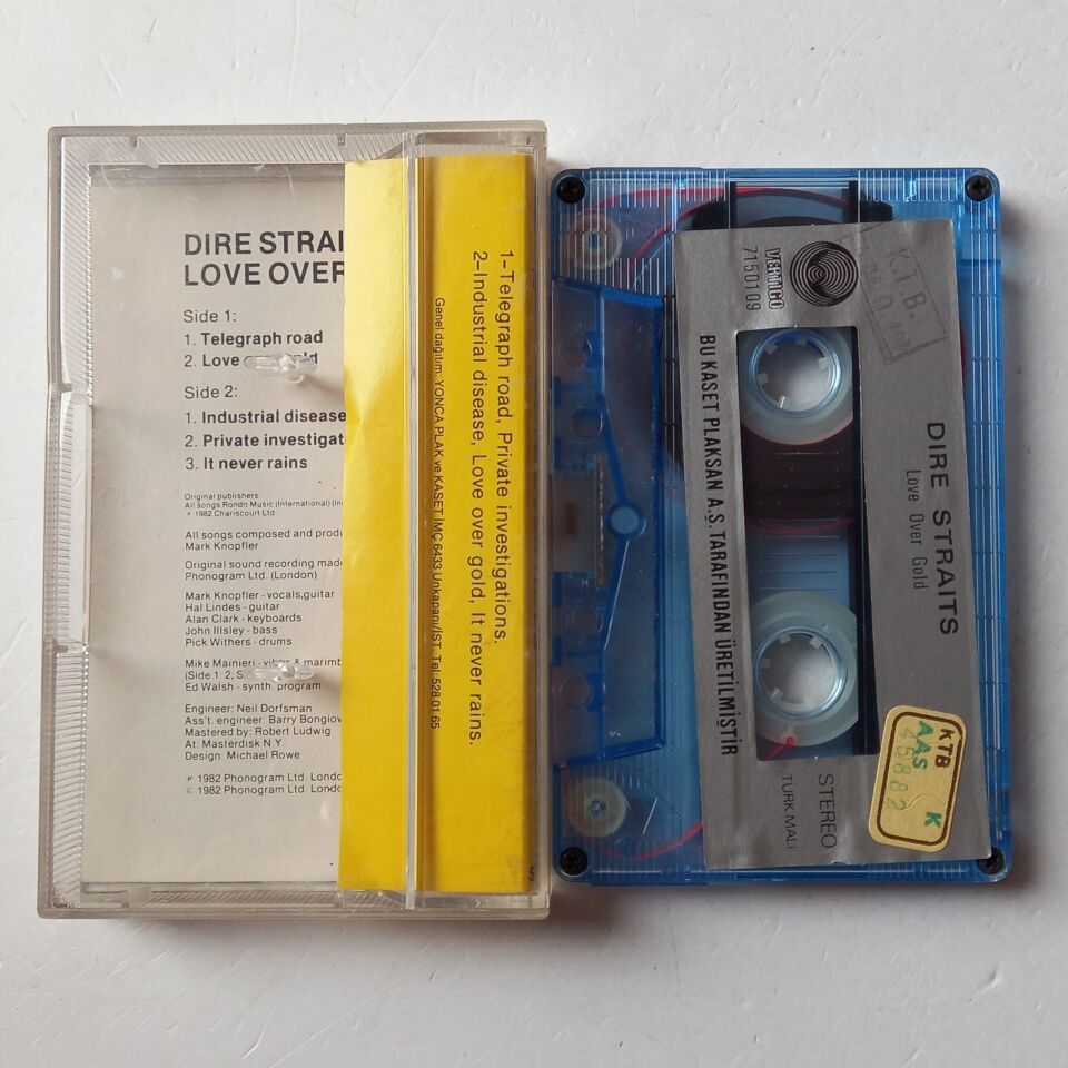 DIRE STRAITS – LOVE OVER GOLD (1986) - KASET REISSUE 2.EL