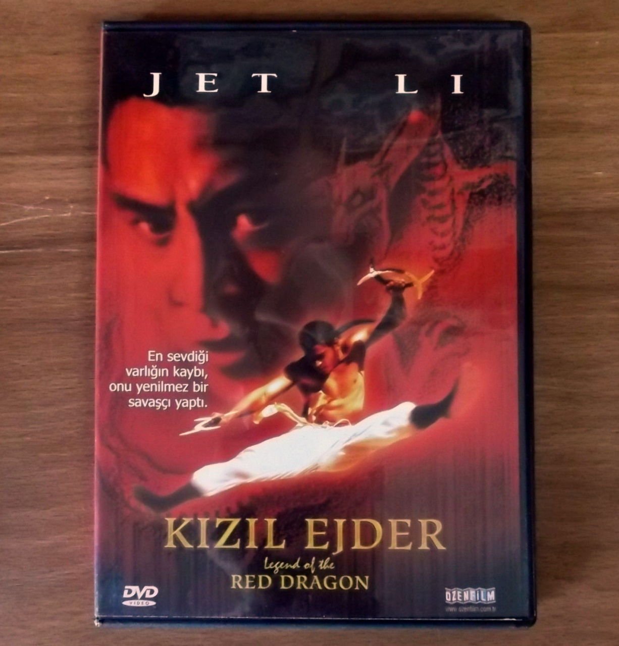 KIZIL EJDER - RED DRAGON - JET LI - DVD 2.EL