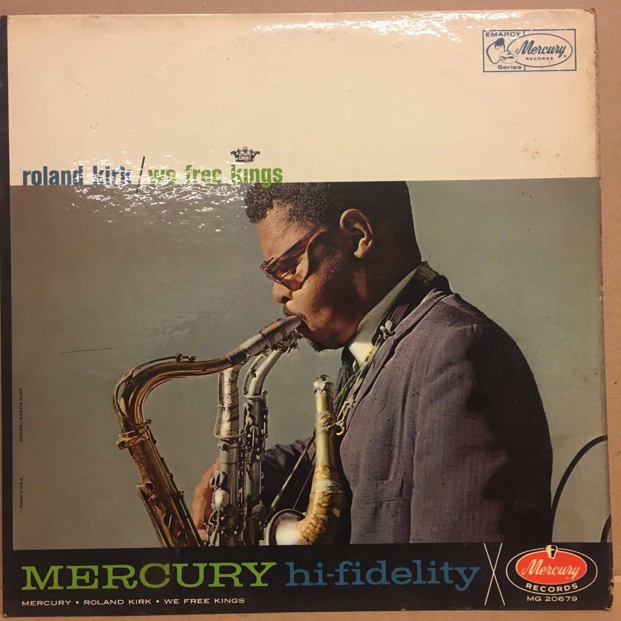 ROLAND KIRK - WE FREE KINGS 1962 MONO 2.EL PLAK