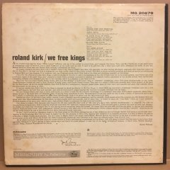 ROLAND KIRK - WE FREE KINGS 1962 MONO 2.EL PLAK