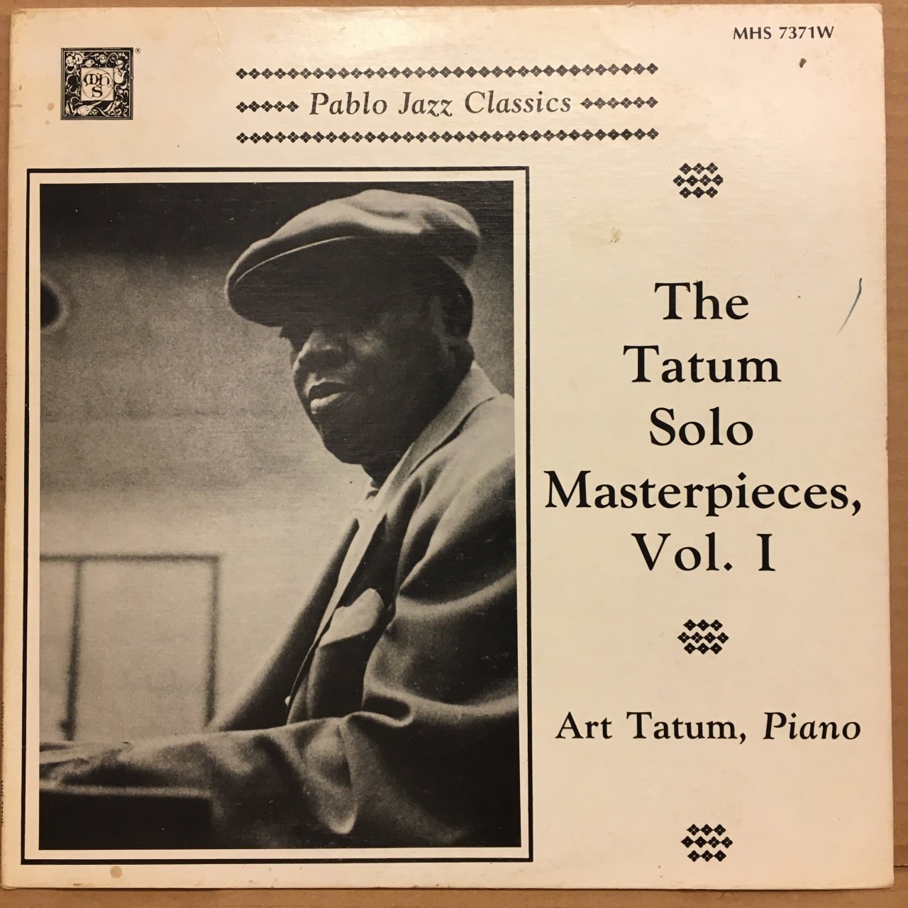 ART TATUM, SOLO MASPERPIECES VOL.1 1975 2.EL PLAK