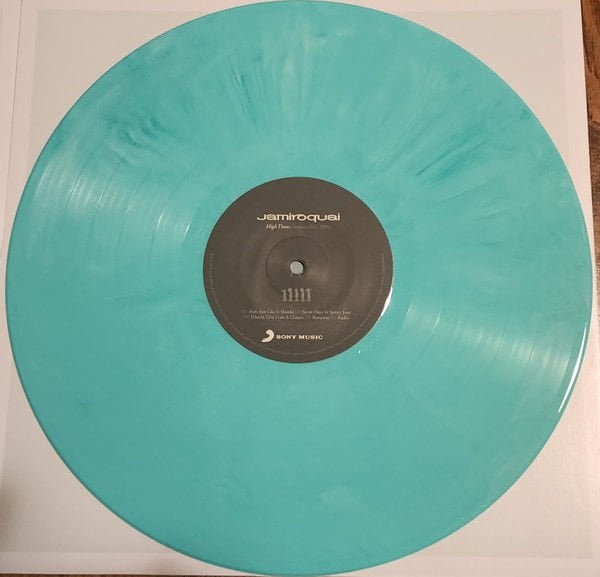 JAMIROQUAI – HIGH TIMES (SINGLES 1992–2006) - 2LP 180GR 2022 NUMBERED & GREEN COLOURED LIMITED EDITION SIFIR PLAK