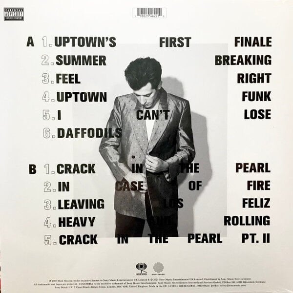 MARK RONSON – UPTOWN SPECIAL (2015) - LP 2025 REISSUE SIFIR PLAK
