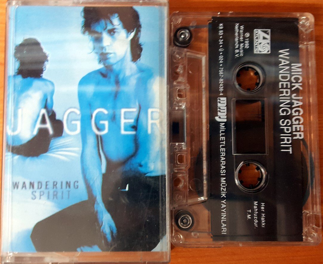 MICK JAGGER - WANDERING SPIRIT (1993) MMY CASSETTE MADE IN TURKEY ''USED''