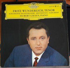 FRITZ WUNDERLICH SCHUMANN,BEETHOVEN,SCHUBERT, HUBERT GIESEN - LP 2.EL
