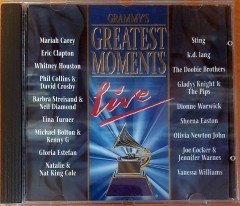 GRAMMY'S GREATEST MOMENTS LIVE / MARIAH CAREY STING GLORIA ESTEFAN ERIC CLAPTON / MADE IN GERMANY (1994) CD 2.EL