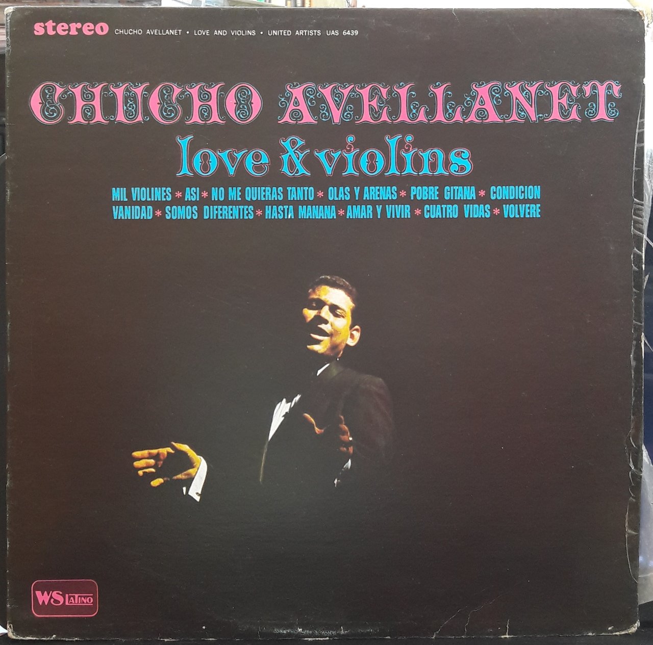 CHUCHO AVELLANET - LOVE & VIOLINS - PLAK 2.EL