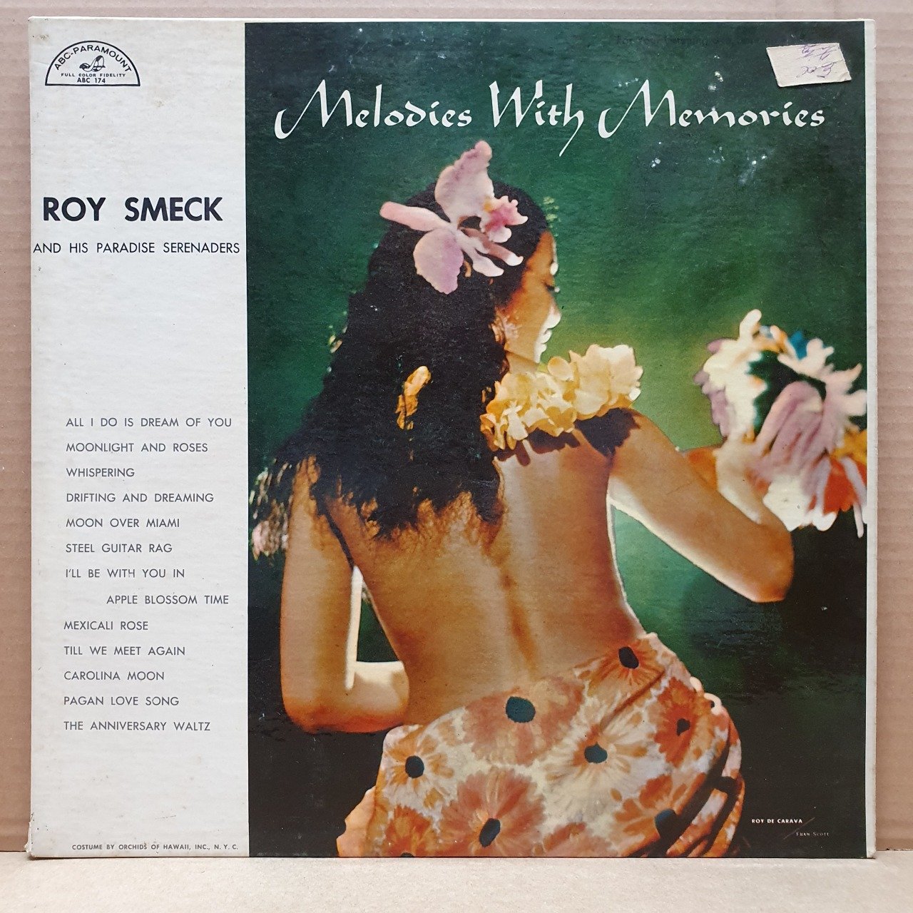 ROY SMECK AND HIS PARADISE SERENADERS - MELODIES WITH MEMORIES - LP 2.EL PLAK