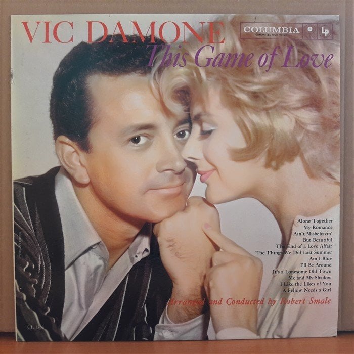 VIC DAMONE - THIS GAME OF LOVE - LP 2.EL PLAK