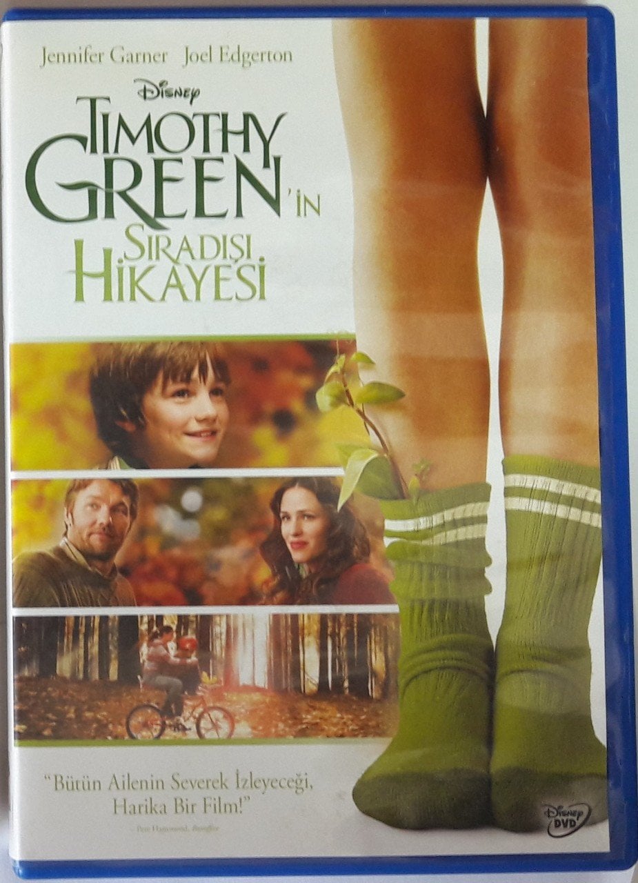 TIMOTHY GREEN'İN SIRADIŞI HİKAYESİ - THE ODD LIFE OF TIMOTHY GREEN - JENNIFER GARNER - DVD 2.EL