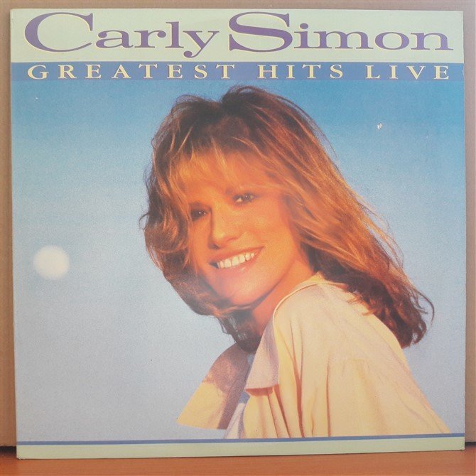 CARLY SIMON - GREATEST HITS LIVE (1988) - LP PLAK 2.EL