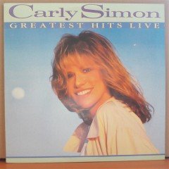 CARLY SIMON - GREATEST HITS LIVE (1988) - LP PLAK 2.EL