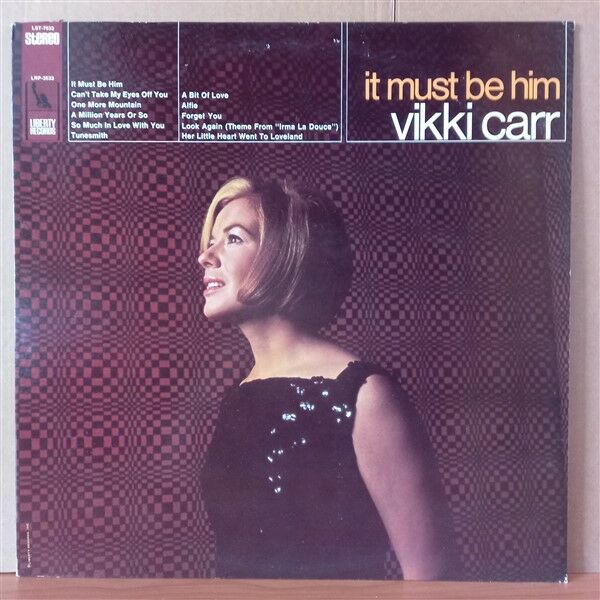 VIKKI CARR – IT MUST BE HIM (1967) - LP 2.EL PLAK