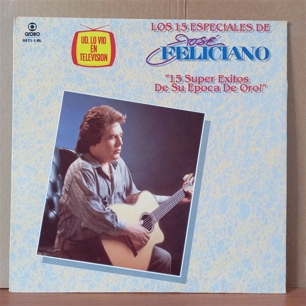 JOSE FELICIANO – LOS 15 ESPECIALIDADES DE JOSE FELICIANO (1989) - LP 2.EL PLAK