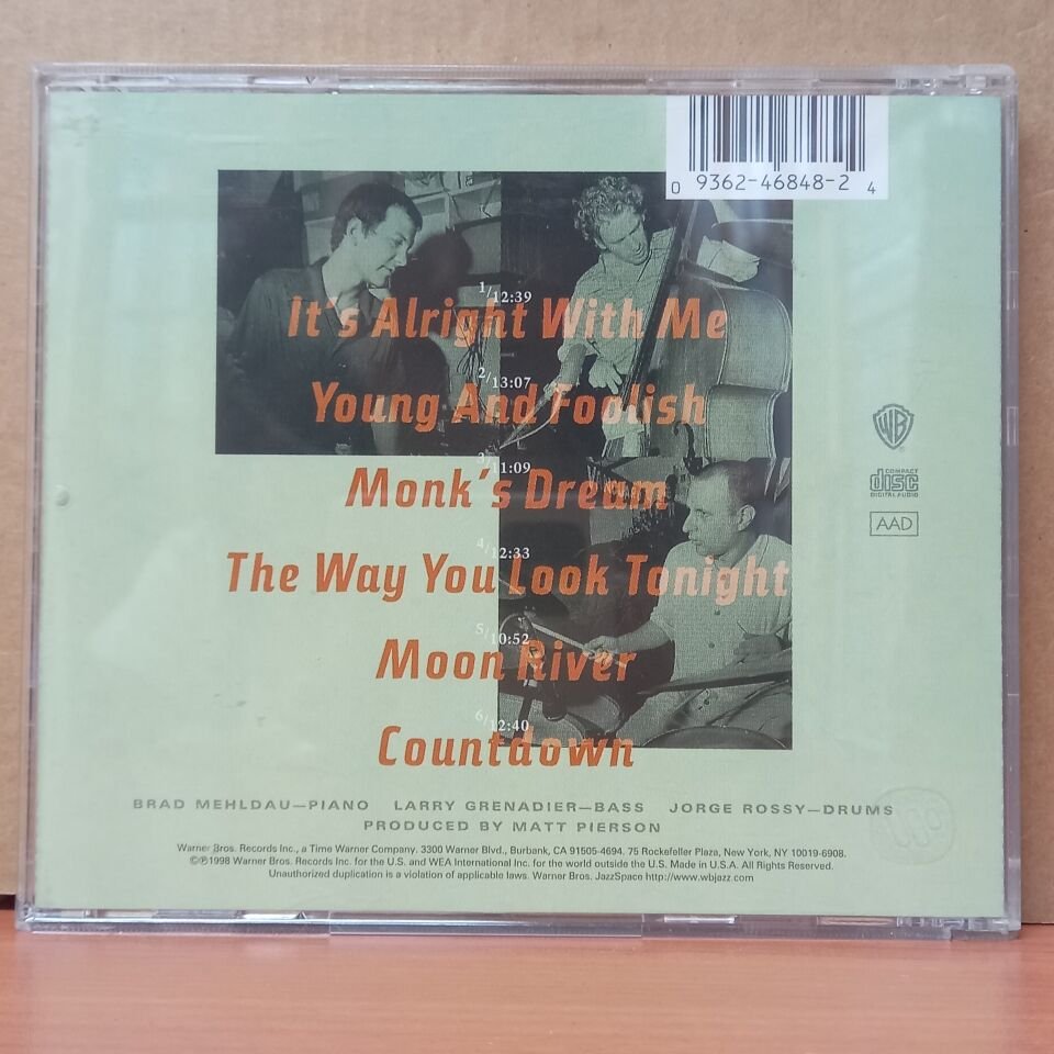 BRAD MEHLDAU - LIVE AT THE VILLAGE VANGUARD / THE ART OF THE TRIO VOLUME TWO (1998) - CD 2.EL