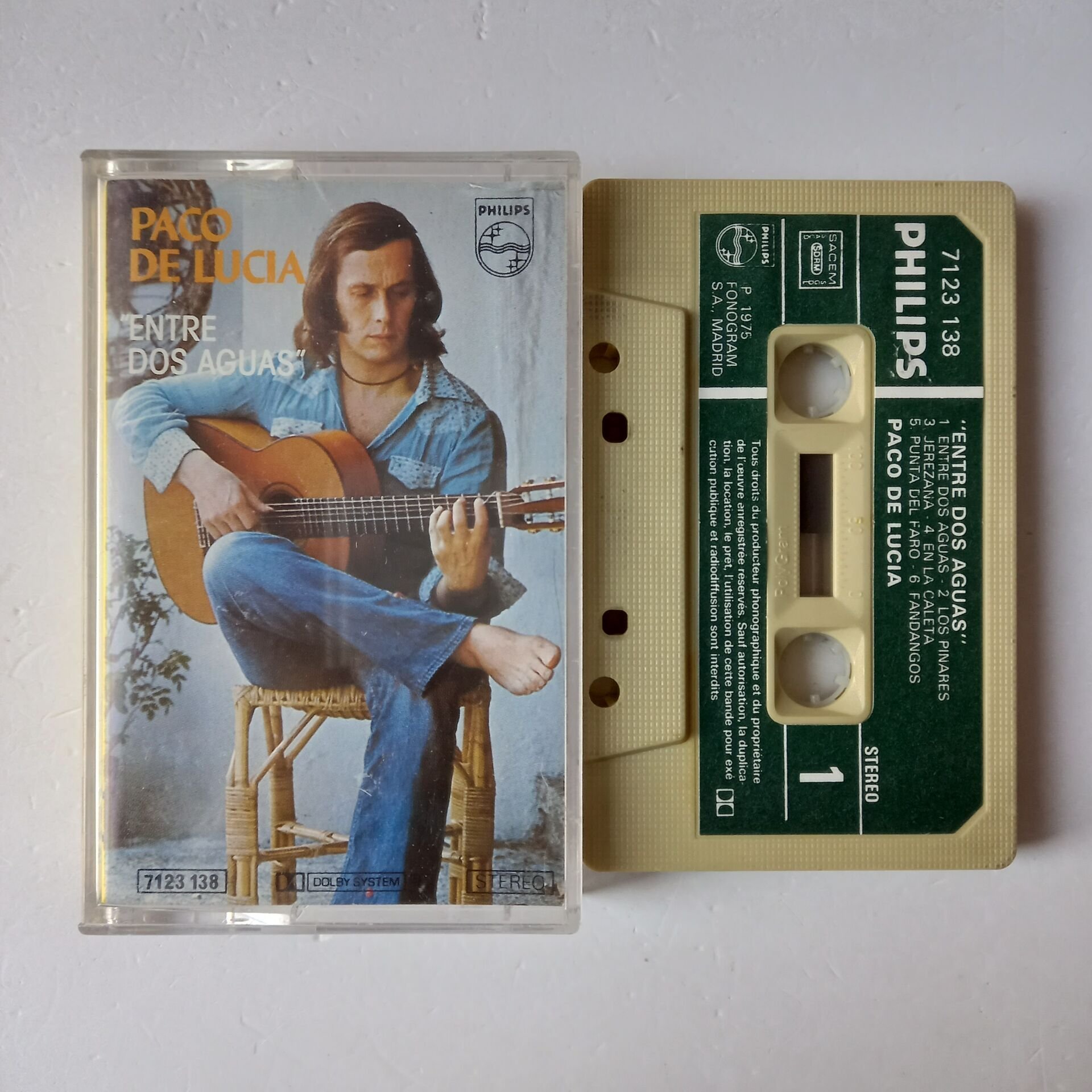 PACO DE LUCIA - ENTRE DOS AGUAS (1975) - KASET 2.ELA
