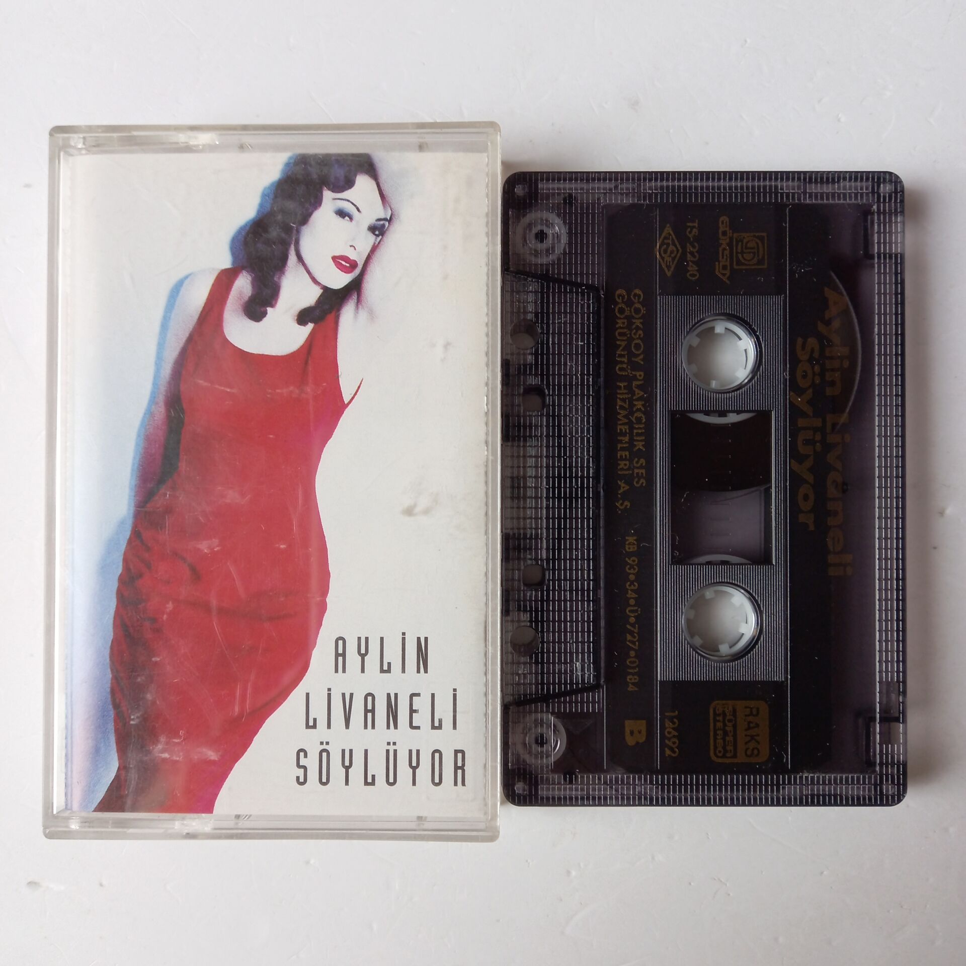 AYLİN LİVANELİ - AYLİN LİVANELİ SÖYLÜYOR (1993) - KASET 2.EL