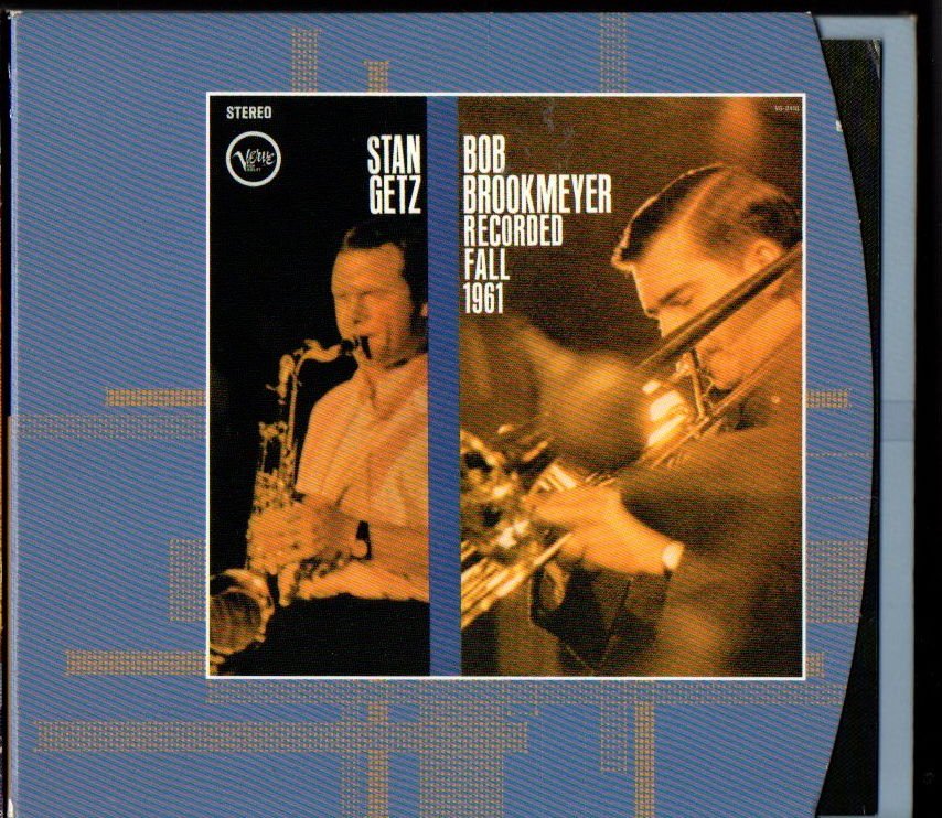 STAN GETZ & BOB BROOKMEYER – RECORDED FALL 1961 (2002) - CD DIGIPAK 2.EL