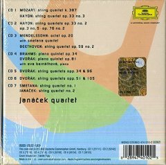 JANACEK QUARTET - COMPLETE RECORDINGS ON DEUTSCHE GRAMMOPHON (2003) - 7CD BOX 2.EL