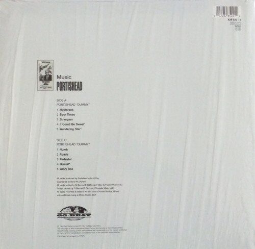 PORTISHEAD - DUMMY (1994) - LP REISSUE SIFIR PLAK