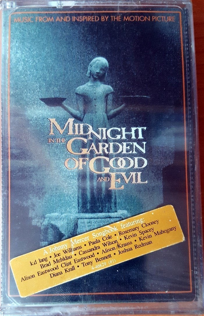 MIDNIGHT IN THE GARDEN OF GOOD AND EVIL - SOUNDTRACK KD LANG DIANA KRALL CASSANDRA WILSON JOSHUA REDMAN CASSETTE MADE IN TURKEY ''NEW''