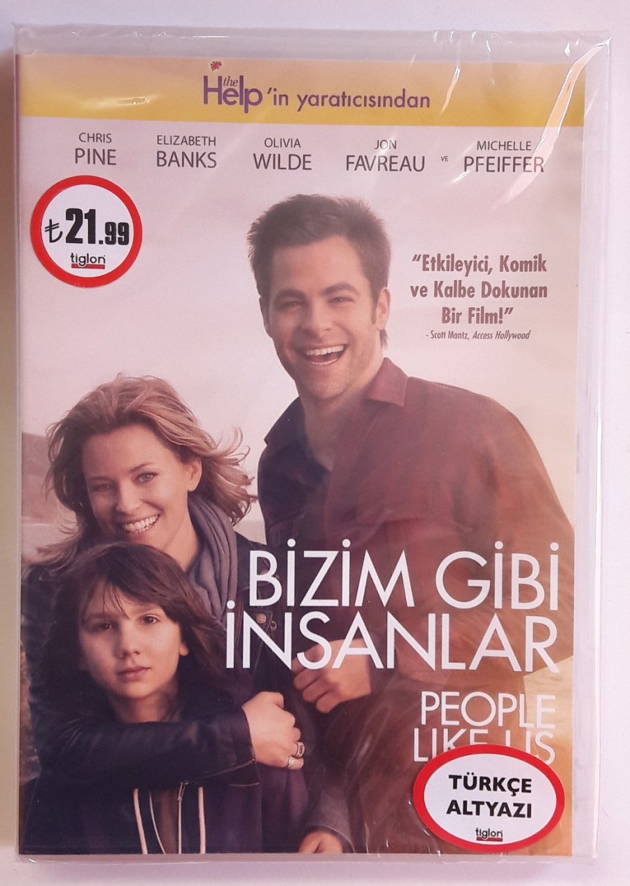 BİZİM GİBİ İNSANLAR - PEOPLE LIKE US - DVD SIFIR