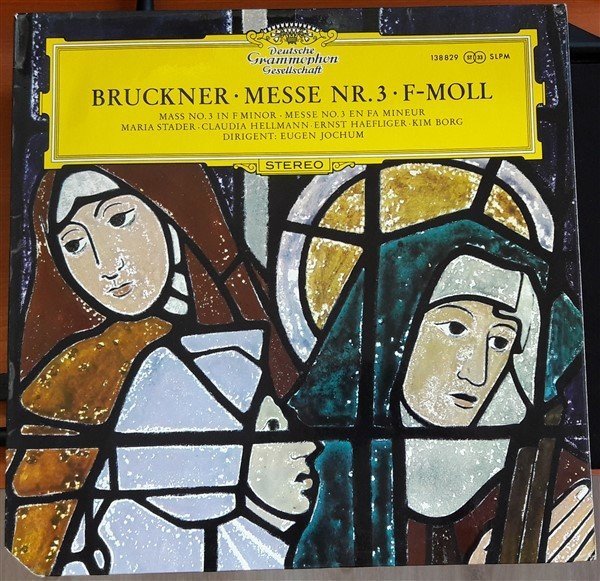 BRUCKNER: MESSE NO:3 EUGEN JOCHUM - LP 2.EL