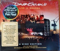DAVID GILMOUR - LIVE IN GDANSK / 4 DISC EDITION (2008) 2CD+2DVD SIFIR