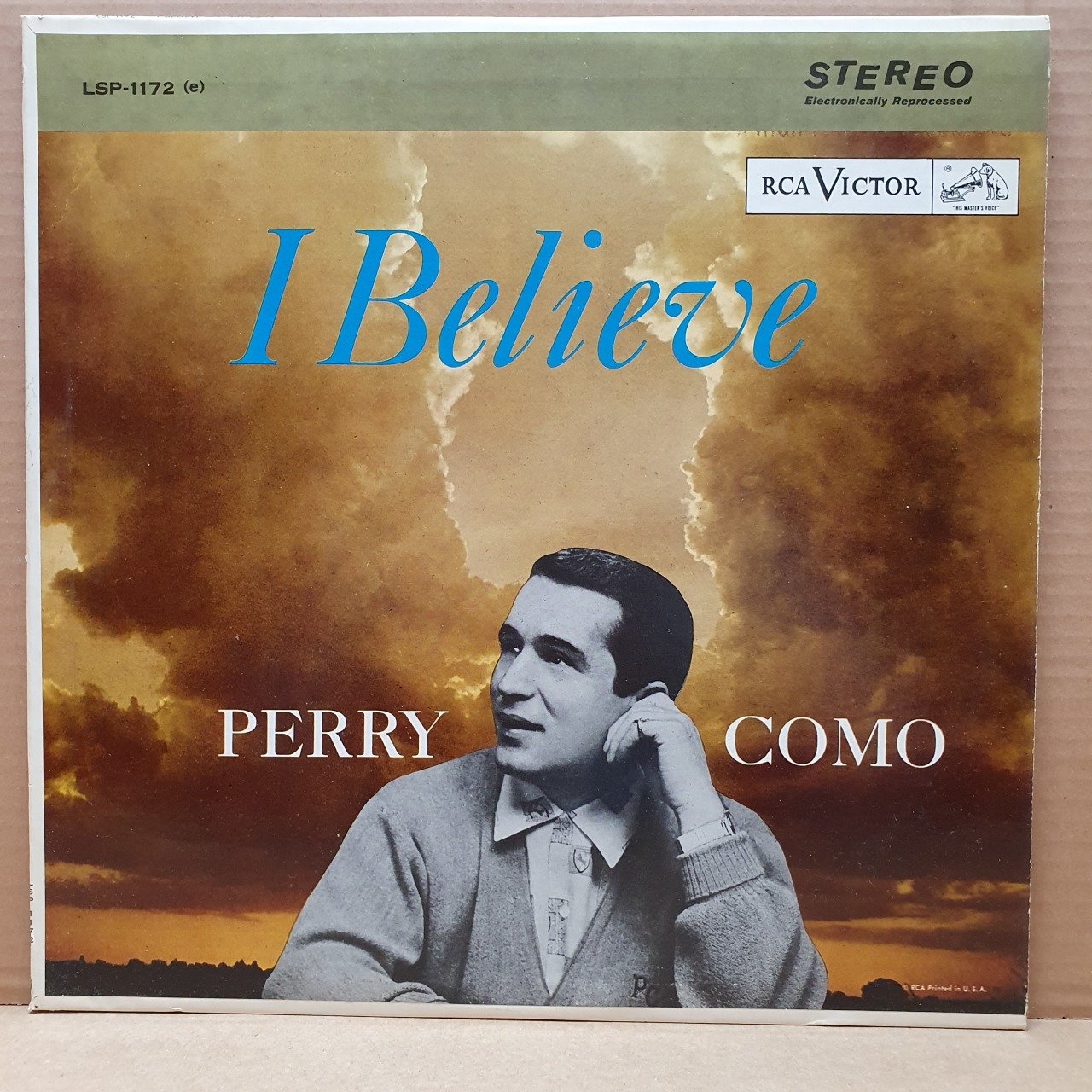 PERRY COMO - I BELIEVE - LP 2.EL PLAK