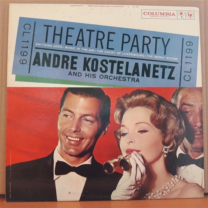 ANDRE KOSTELANETZ - THEATRE PARTY - LP 2.EL PLAK