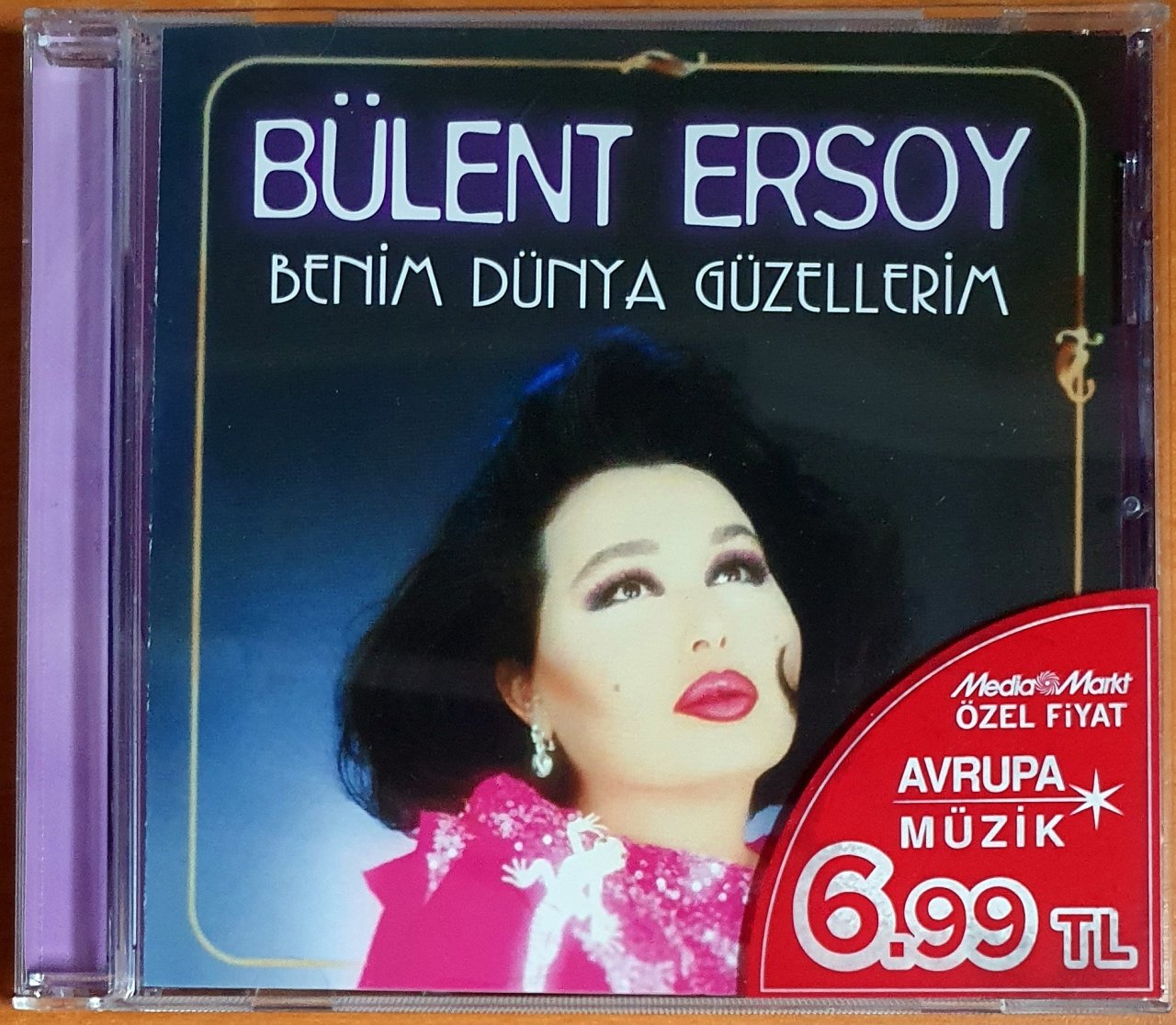 BÜLENT ERSOY - BENİM DÜNYA GÜZELLERİM - CD 2.EL
