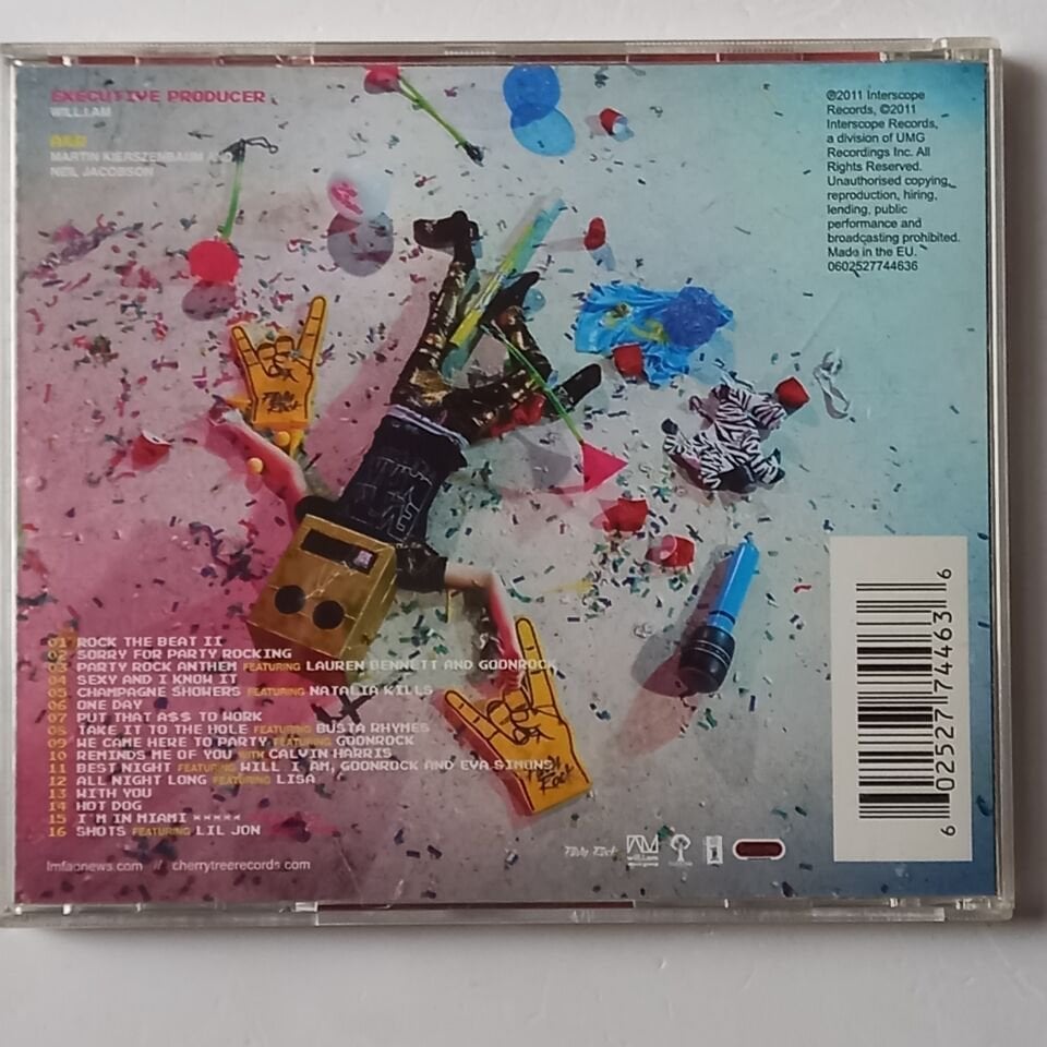 LMFAO – SORRY FOR PARTY ROCKING (2011) - CD 2.EL