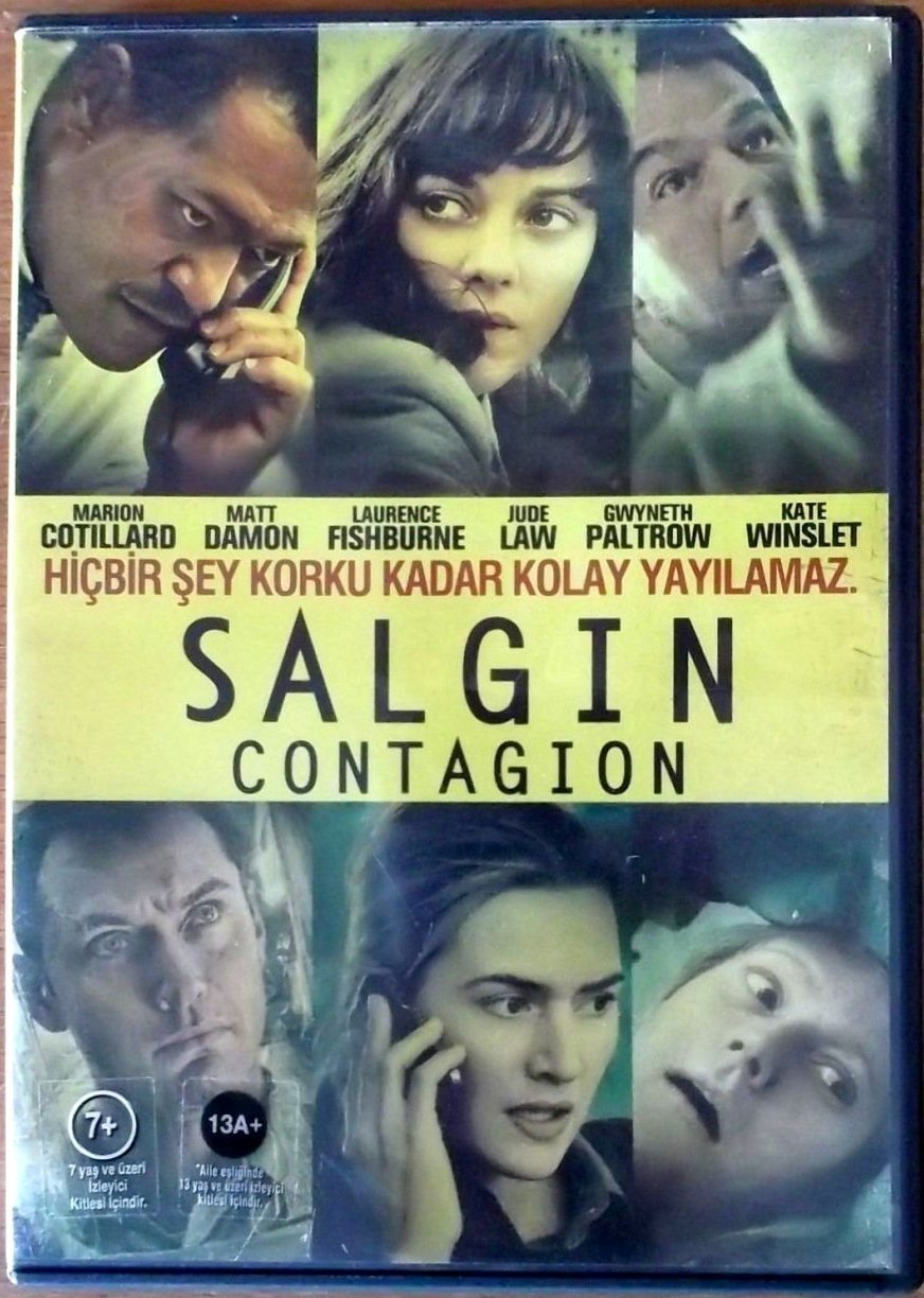 CONTAGION - SALGIN - MARION COTILLARD - MATT DAMON - JUDE LAW - DVD 2.EL