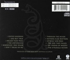 METALLICA - METALLICA (1991) - CD SIFIR