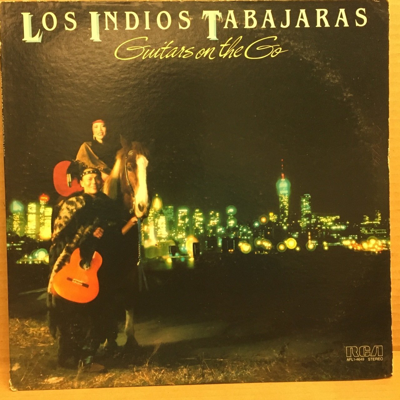 LOS INDIOS TABAJARAS - GUITAR IN THE GO (1983) - LP ROMANTIC LATIN 2.EL PLAK