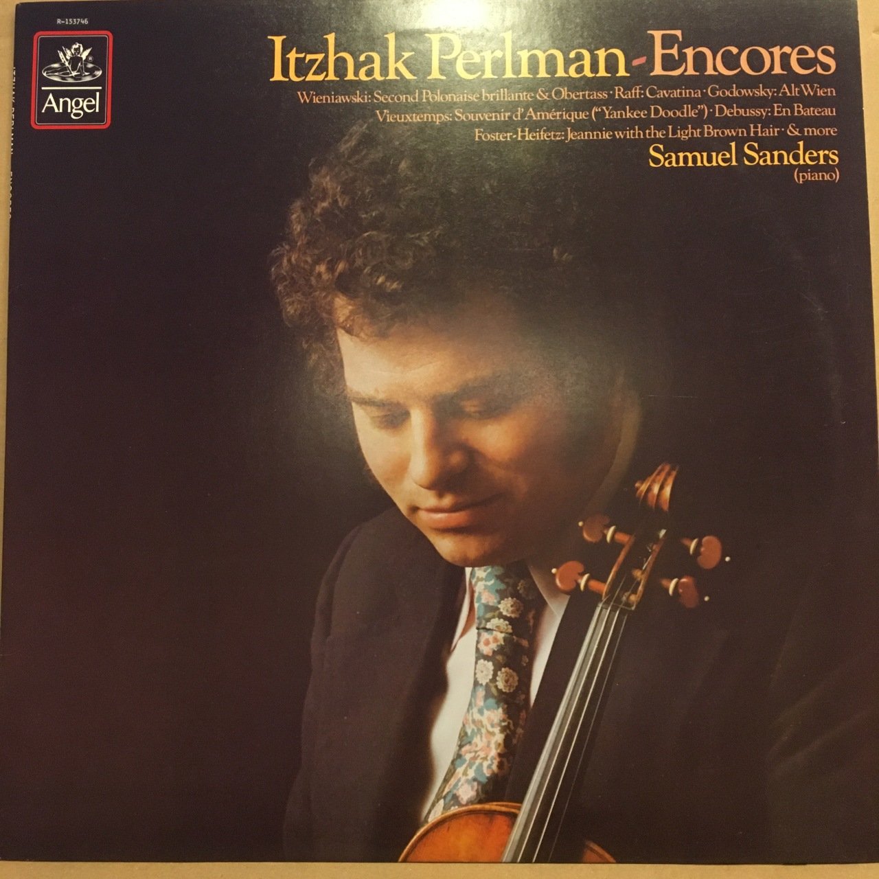 ITZHAK PERLMAN, WIENIAWSKI, RAFF, GODOWSKY, SAMUEL SANDERS (PIANO) (1979) 2.EL PLAK