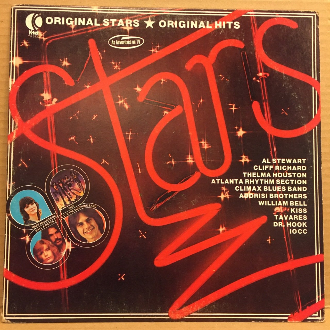 STARS - V/A 10CC CLIFF RICHARD WAR TAVARES DR HOOK AL KOOPER (1977) - LP 2.EL PLAK