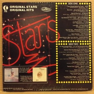 STARS - V/A 10CC CLIFF RICHARD WAR TAVARES DR HOOK AL KOOPER (1977) - LP 2.EL PLAK