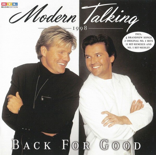 MODERN TALKING – BACK FOR GOOD - THE 7TH ALBUM (1998) - CD AMBALAJINDA SIFIR