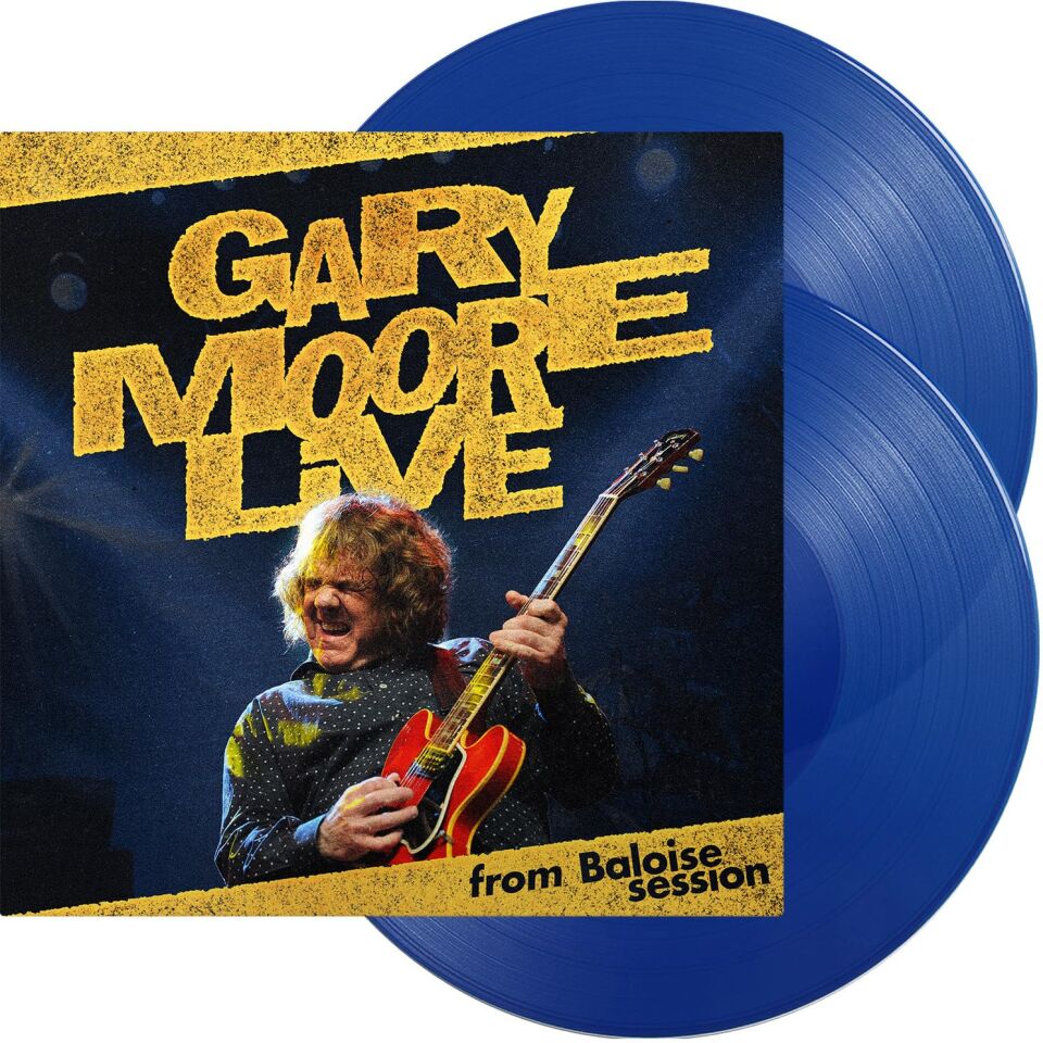 GARY MOORE - LIVE FROM BALOISE SESSION / 2008 LIVE RECORDINGS (2025) - 2xLP BLUE COLOURED EDITION SIFIR PLAK
