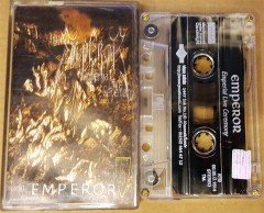 EMPEROR - EMPERIAL LIVE CEREMONY (2000) CASSETTE MADE IN TURKEY ''USED''